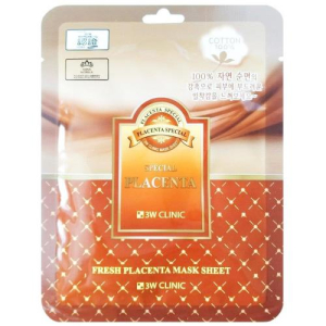 3w клиник маска для лица тканевая 23мл с экстр плаценты