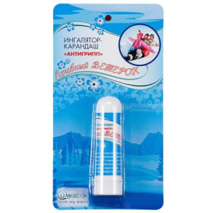Лечебный ветерок антигрипп ингалятор-карандаш 1,3г.