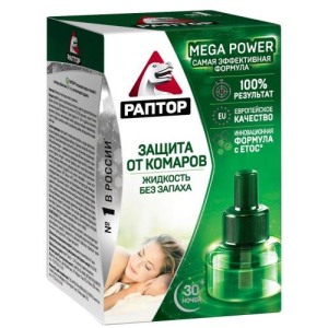 Раптор мега пауэр жидкость повыш. эффективности 30 ночей б/запаха