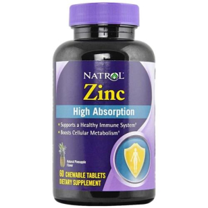 Натрол цинк таблетки жевательные №60 высокая степень усвоения бад