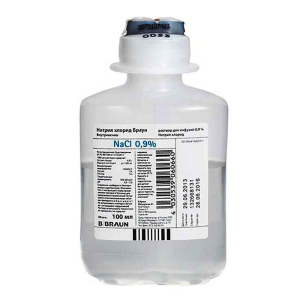 Натрия хлорид браун раствор для инфузий 0.9% 100мл №1