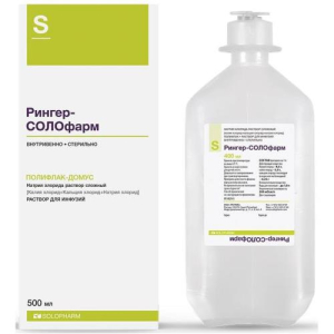 Рингер-солофарм раствор для инфузий 500мл №1