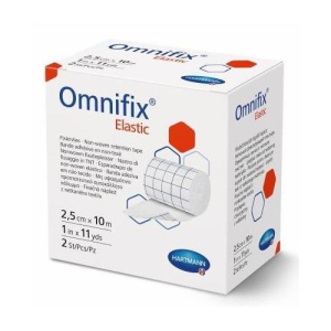 Омнификс эластик пластырь фиксир №2 2,5смх10м неткан белый  [omnifix elastic]