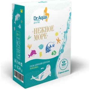 Доктор аква соль морская детство нежное море ромашка 450г.