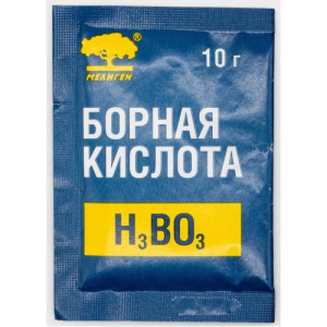 Борная кислота порошок 10г чистящ. ср-во по уходу за оптикой