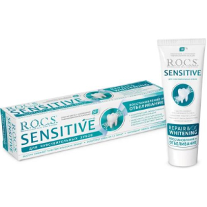 Рокс сенситив зубная паста 94г восстан + отбелив