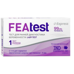 Феатест тест для определения беременности №1 (леди тест)