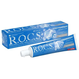 Рокс зубная паста 74г отбел белый стих