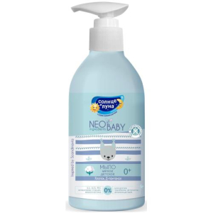 Солнце и луна нео беби мыло детское 300мл мягкое 0 +