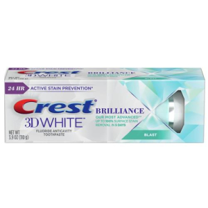 Крест 3д уайт зубная паста 107г brilliance blast отбелив
