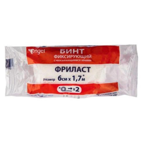 Ангел фриласт бинт эластичный фиксирующийся 1,7мх6см