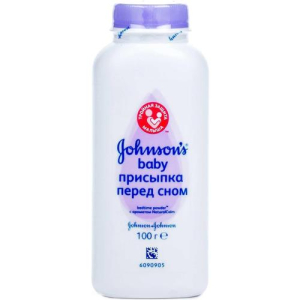 Джонсонс беби присыпка детская 100г перед сном