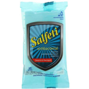 Салфети салфетки влажные антибактериальные №10