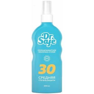 Доктор сейф молочко-спрей 200мл с/защит spf30