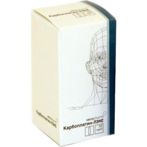 Карбоплатин-лэнс концентрат для приготовления раствора для инфузий 10мг/мл 15мл №1