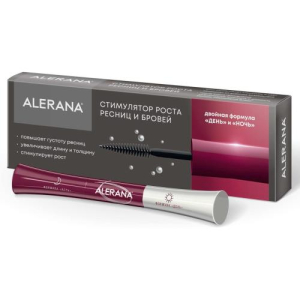Алерана средство 6млх2 стимулятор роста ресниц и бровей