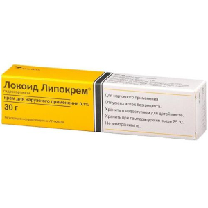 Локоид липокрем крем для наружного применения 0,1% 30г