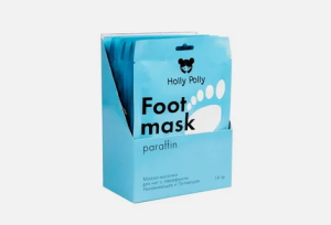 Холли полли маска-носочки 14г увлажняющая и питающая c парафином