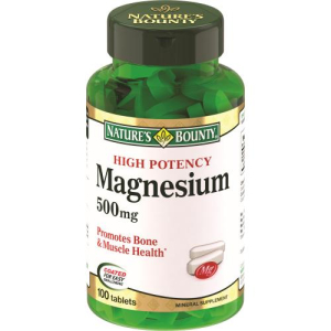 Нэйчес баунти таблетки 500мг №100 магний бад