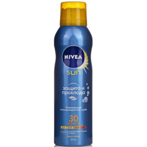 Нивея сан спрей для тела 200мл солнцезащит. защита и прохлада spf30
