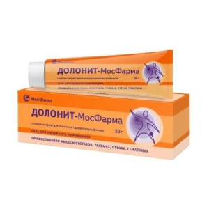Долонит-мосфарма гель для наружного применения 50г