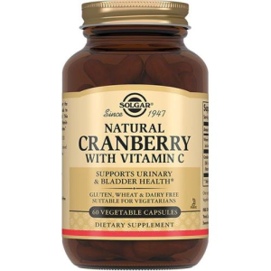 Солгар клюква капсулы №60 натуральная витамином с бад