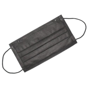 Сенсе маска медицинская №3 3-х слойная  черная