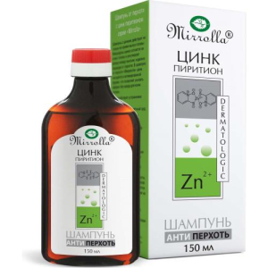 Мирролла шампунь от перхоти цинк 150мл. дисп.