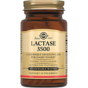 Солгар лактаза 3500 таблетки жевательные №30