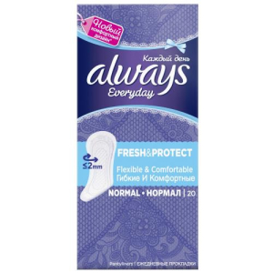Олвэйз эвридей прокладки ежедневные №20 фреш протект нормал жен.