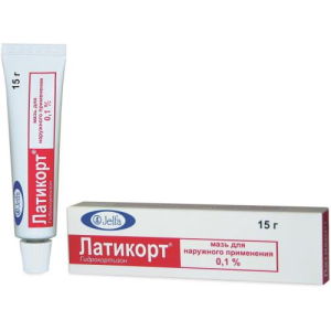 Латикорт мазь для наружного применения 0,1% 15г