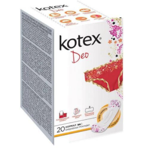 Котекс прокладки люкс ежедн. нормал део №20 [kotex]