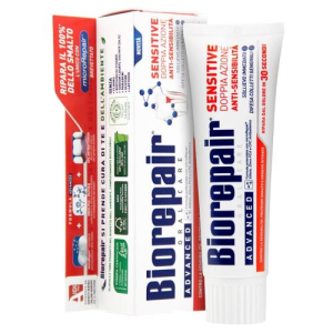 Биорепаир зубная паста 75мл сенситив против гиперчувствителльности двойное действие