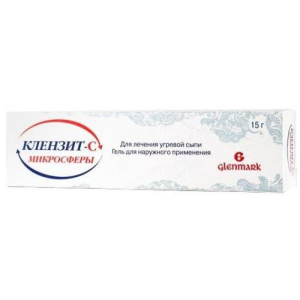 Клензит-с микросферы гель для наружного применения 15г