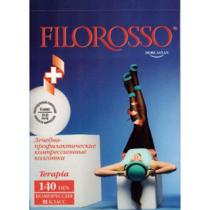 Филороссо терапия колготки лечебно-профилактические terapia 140den 2кл.р.4 беж