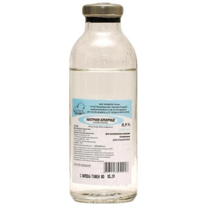 Натрия хлорид раствор для инфузий 0.9% 200мл №1 