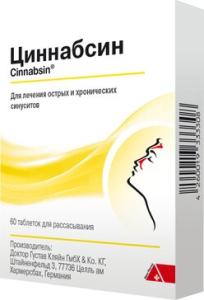 Циннабсин таблетки для рассасывания гомеопатические №60