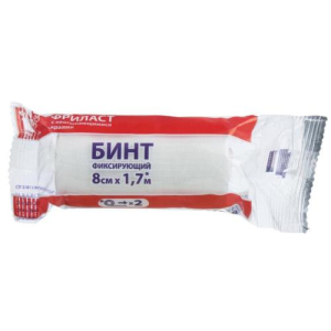 Фриласт бинт эластичный фиксирующийся 1,7мх8см