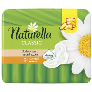 Натурелла классик прокладки гигиенические №9 ромашка нормал