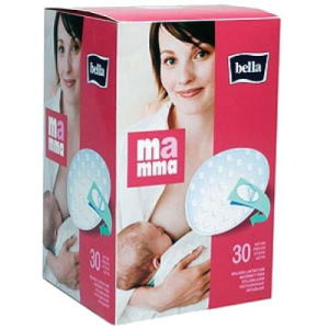 Белла мамма вкладыши для бюстгалтера №30 лактац. на липучке  [bella mamma]