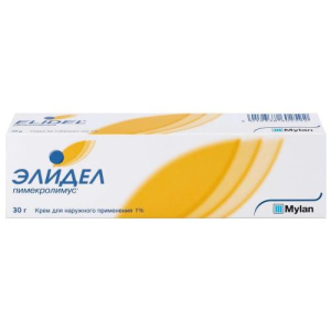 Элидел крем для наружного применения 1% 30г