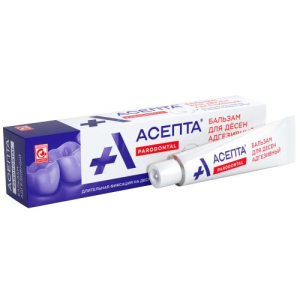 Асепта парадонтол бальзам 10г д/десен адгезивный