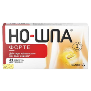 Но-шпа форте таблетки 80мг №24