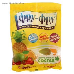 Фру-фру мармелад 100г фруктовый коктейль