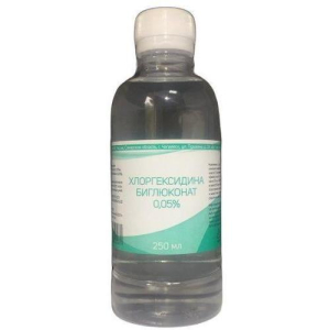 Хлоргексидина биглюконат средство дезинфицирующее 0,05% 250мл