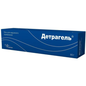Детрагель гель для наружного применения 80г/Босналек