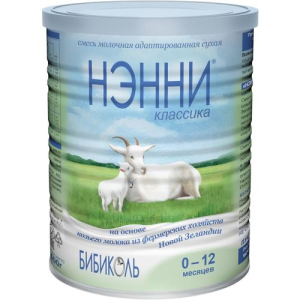 Нэнни классика смесь молочная 800г на козьем молоке 0-12мес