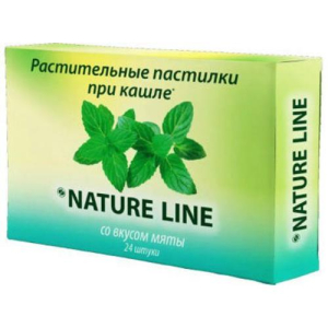 Натурлайн леденцы №24 с растит. экстракт. мята