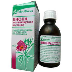 Пиона уклоняющегося  настойка 25мл