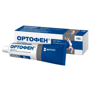 Ортофен гель для наружного применения 5% 100г/Вертекс